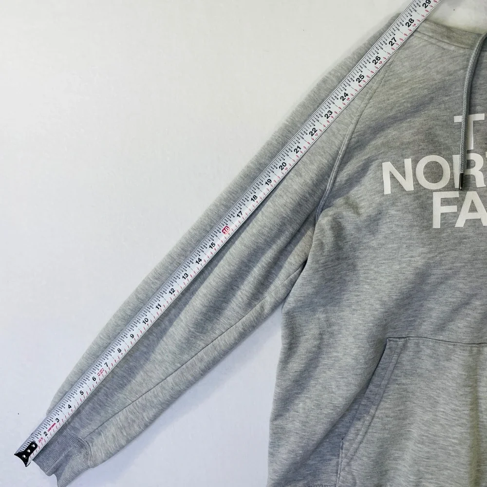 The North Face Mens Heather Grey Half Dome Pullover Hoodie Sweatshirt M Logo